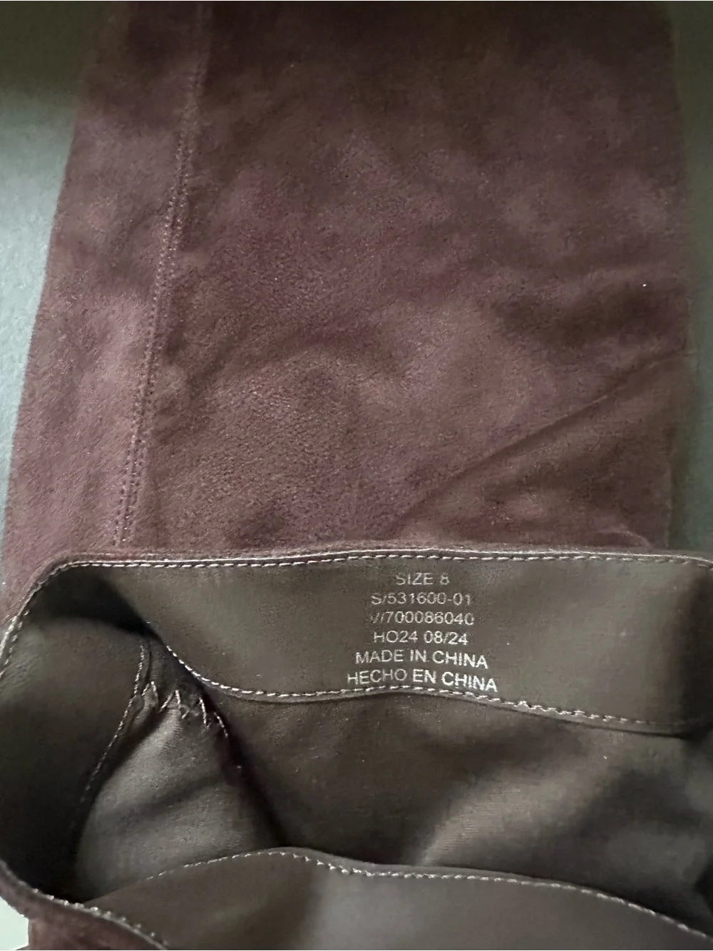 Dolce Vita Women's Brown Over-the-Knee Stretch Boots